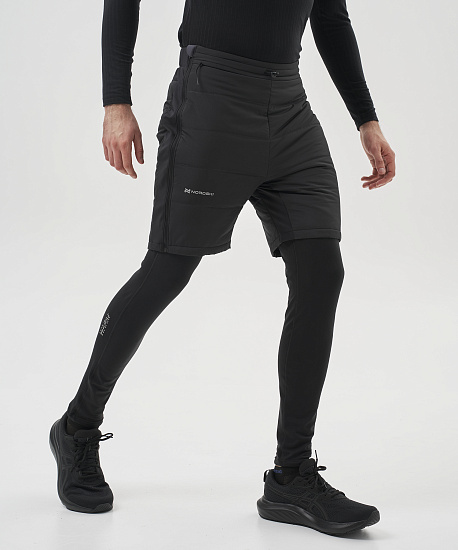 Шорты мужские Nordski Hybrid Pro 2.0 Black - Фото 3 большая