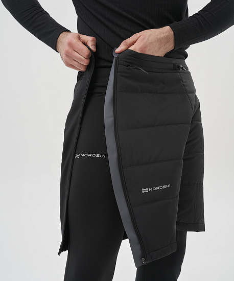 Шорты мужские Nordski Hybrid Pro 2.0 Black - Фото 7 большая