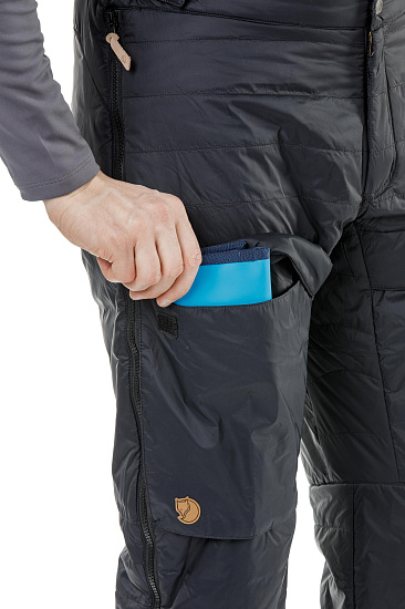 Брюки мужские Fjallraven Keb Touring Black - Фото 6 большая