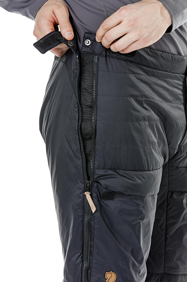 Брюки мужские Fjallraven Keb Touring Black - Фото 7 большая