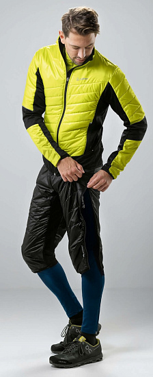Брюки мужские Loffler 3/4 Primaloft Next Black - Фото 5 большая