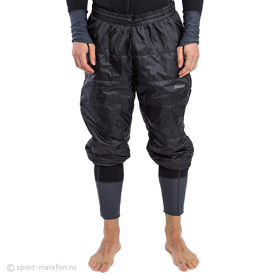 Шорты унисекс Bergans Mjolkedalstind Ins 3/4 Black - Фото 2 большая