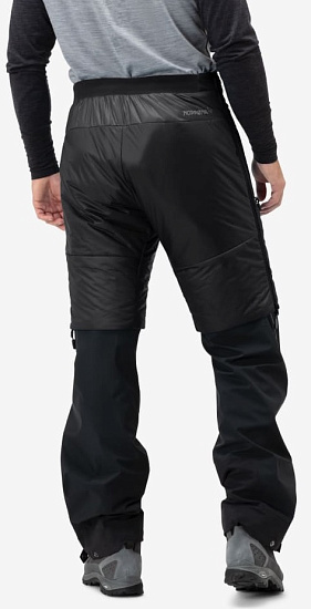 Шорты мужские Norrona Falketind Thermo40 Caviar/Drizzle - Фото 6 большая