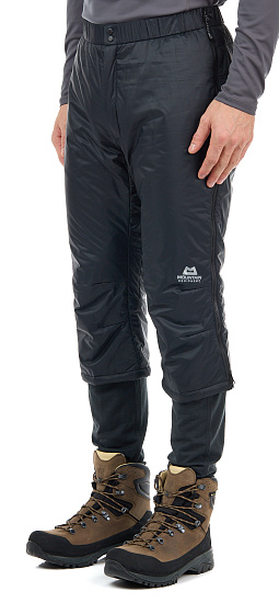 Брюки мужские Mountain Equipment Compressor 3/4 Black - Фото 3 большая