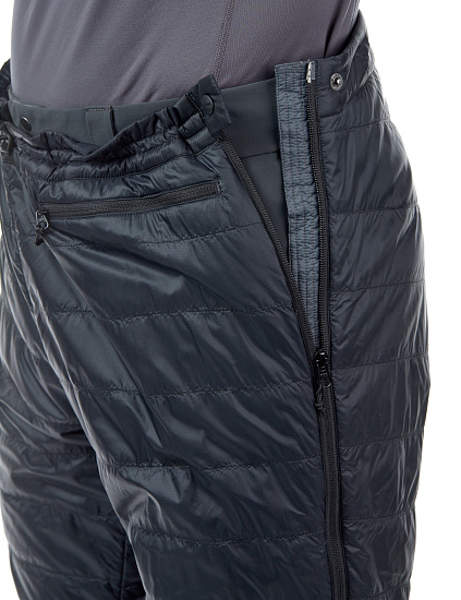 Брюки мужские Bergans Roros Ins 3/4 Black - Фото 5 большая