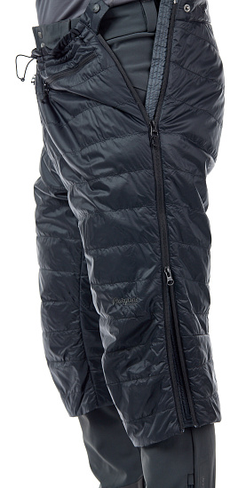 Брюки мужские Bergans Roros Ins 3/4 Black - Фото 6 большая