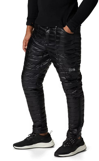 Брюки мужские Mountain Hardwear Ghost Whisperer Black - Фото 3 большая