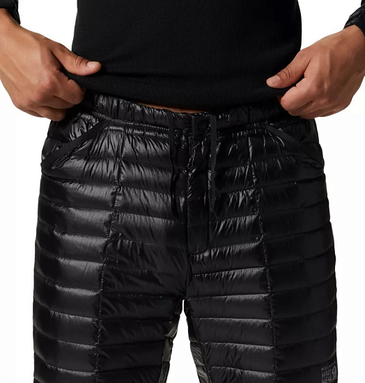Брюки мужские Mountain Hardwear Ghost Whisperer Black - Фото 4 большая