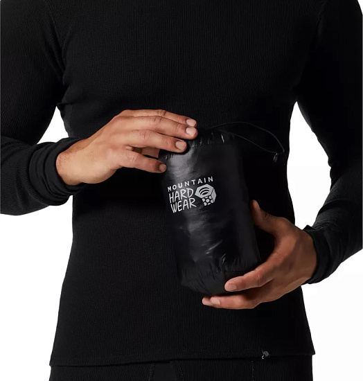 Брюки мужские Mountain Hardwear Ghost Whisperer Black - Фото 6 большая