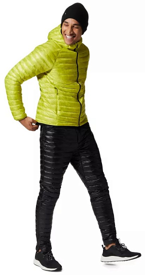 Брюки мужские Mountain Hardwear Ghost Whisperer Black - Фото 7 большая