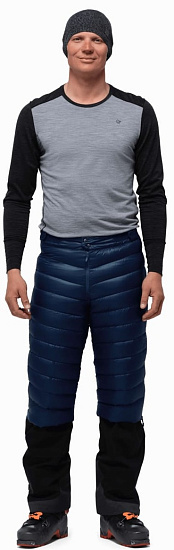 Брюки мужские Norrona Lyngen Down 850 Indigo Night - Фото 2 большая