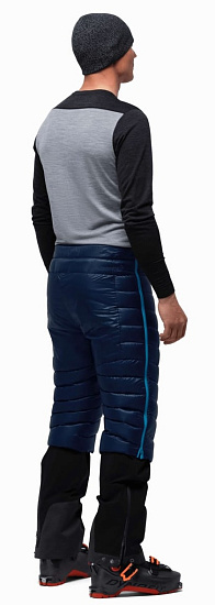 Брюки мужские Norrona Lyngen Down 850 Indigo Night - Фото 3 большая