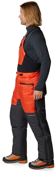 Брюки мужские Mountain Hardwear Absolute Zero State Orange - Фото 3 большая
