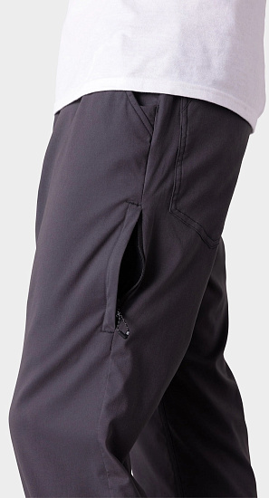 Брюки мужские 686 Everywhere Merino Rlxd Charcoal - Фото 8 большая