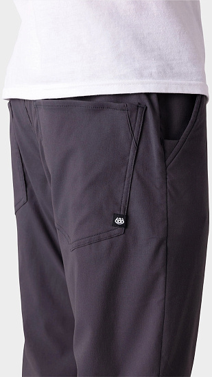 Брюки мужские 686 Everywhere Merino Rlxd Charcoal - Фото 9 большая