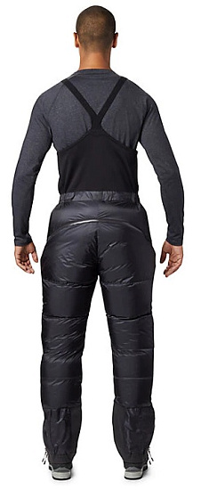 Брюки мужские Mountain Hardwear Nilas Bibs Black - Фото 3 большая