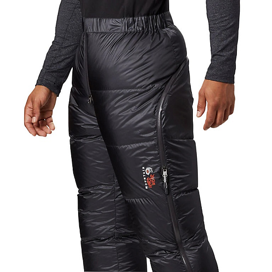 Брюки мужские Mountain Hardwear Nilas Bibs Black - Фото 5 большая