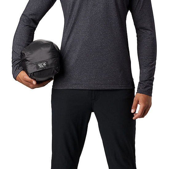 Брюки мужские Mountain Hardwear Nilas Bibs Black - Фото 7 большая