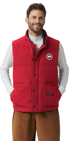 Жилет мужской Canada Goose Freestyle Crew Red - Фото 6 большая