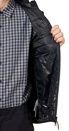 Жилет мужской Fjallraven Abisko Padded Black - Фото 8 большая