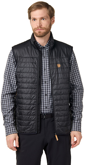 Жилет мужской Fjallraven Abisko Padded Black - Фото 2 большая