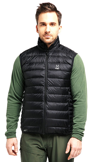 Жилет мужской Haglofs Roc Down True Black - Фото 3 большая