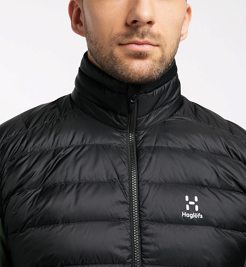 Жилет мужской Haglofs Roc Down True Black - Фото 6 большая