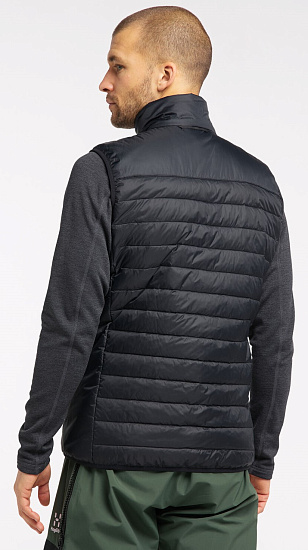 Жилет мужской Haglofs Spire Mimic True Black - Фото 4 большая