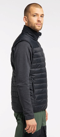 Жилет мужской Haglofs Spire Mimic True Black - Фото 5 большая