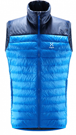 Жилет мужской Haglofs Spire Mimic Storm Blue/Tarn Blue - Фото 1 большая