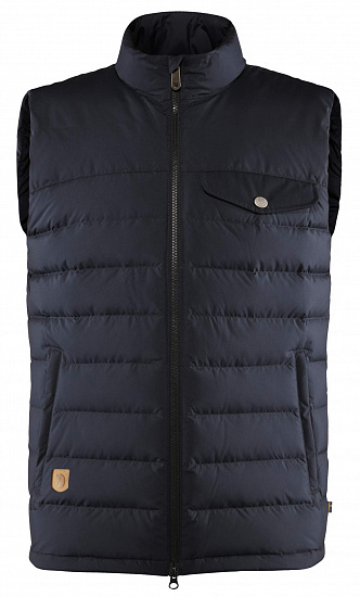 Жилет мужской Fjallraven Greenland Down Liner Night Sky - Фото 1 большая