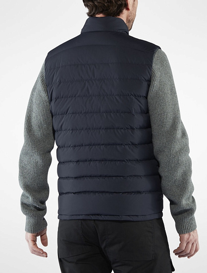 Жилет мужской Fjallraven Greenland Down Liner Night Sky - Фото 4 большая