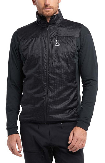 Жилет мужской Haglofs Summit Hybrid True Black - Фото 3 большая