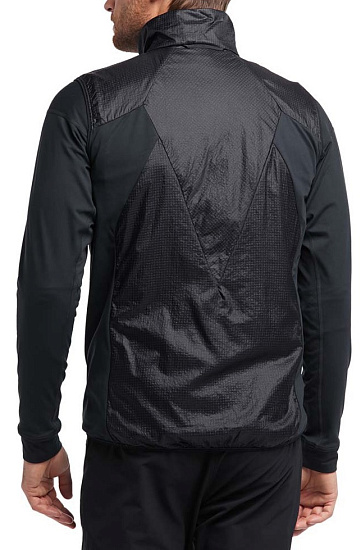 Жилет мужской Haglofs Summit Hybrid True Black - Фото 4 большая