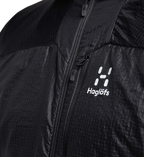 Жилет мужской Haglofs Summit Hybrid True Black - Фото 6 большая