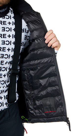 Жилет мужской Bogner Fire+Ice Homer Black - Фото 6 большая
