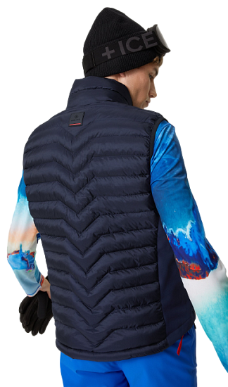 Жилет мужской Bogner Fire+Ice Homer Deepset Navy - Фото 5 большая