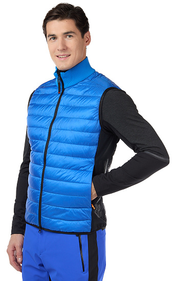 Жилет мужской Bogner Fire+Ice Harry Blue - Фото 4 большая