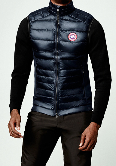 Жилет мужской Canada Goose Hybridge Lite Vest - Q Atlantic Navy - Фото 2 большая