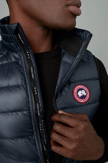 Жилет мужской Canada Goose Hybridge Lite Vest - Q Atlantic Navy - Фото 6 большая