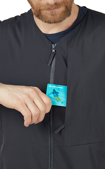 Жилет мужской Arcteryx Veilance Quoin Is Black - Фото 5 большая