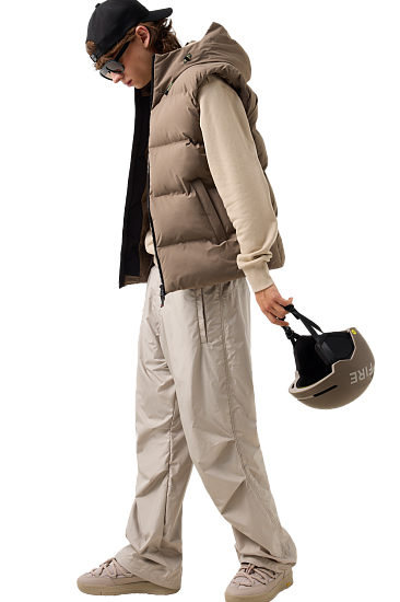 Жилет мужской Bogner Fire+Ice Gill Taupe - Фото 7 большая