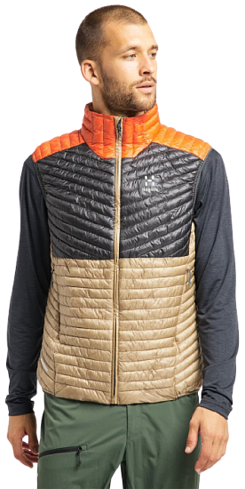 Жилет мужской Haglofs L.I.M Mimic Sand/Magnetite - Фото 3 большая