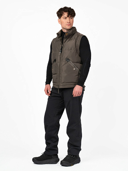 Жилет мужской Parajumpers Kobuk Olive Grey - Фото 4 большая