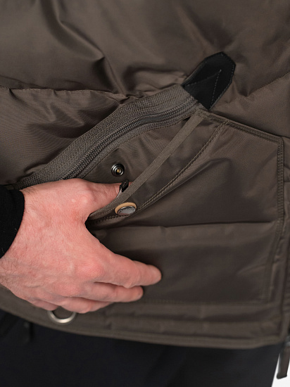 Жилет мужской Parajumpers Kobuk Olive Grey - Фото 11 большая