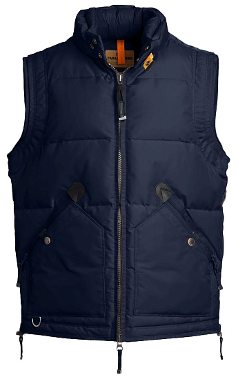 Жилет мужской Parajumpers Kobuk Blue Navy - Фото 1 большая