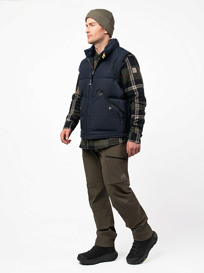 Жилет мужской Parajumpers Kobuk Blue Navy - Фото 5 большая