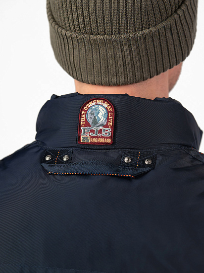 Жилет мужской Parajumpers Kobuk Blue Navy - Фото 8 большая