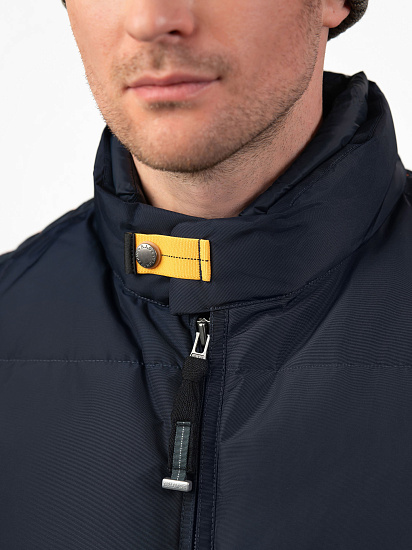 Жилет мужской Parajumpers Kobuk Blue Navy - Фото 9 большая