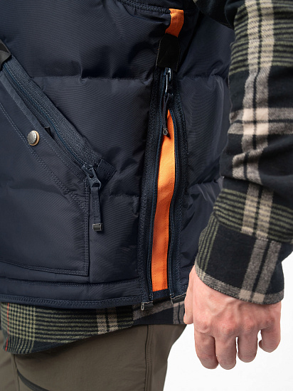 Жилет мужской Parajumpers Kobuk Blue Navy - Фото 11 большая